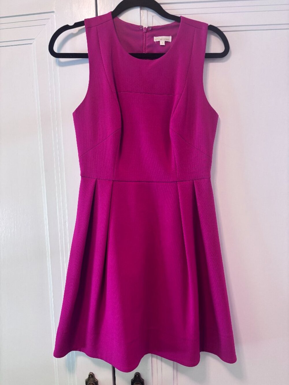 Hot pink fit & flare Shoshanna dress - Size 4